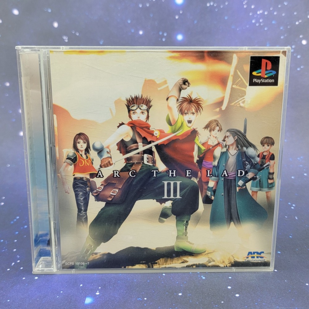 Arc the Lad III (Sony PlayStation) JAPANESE PS1 Video Game 0433